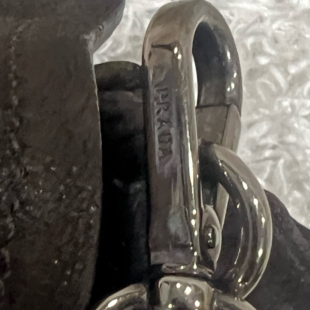 Prada Brown Leather Shoulder Bag - Picture 8 of 16